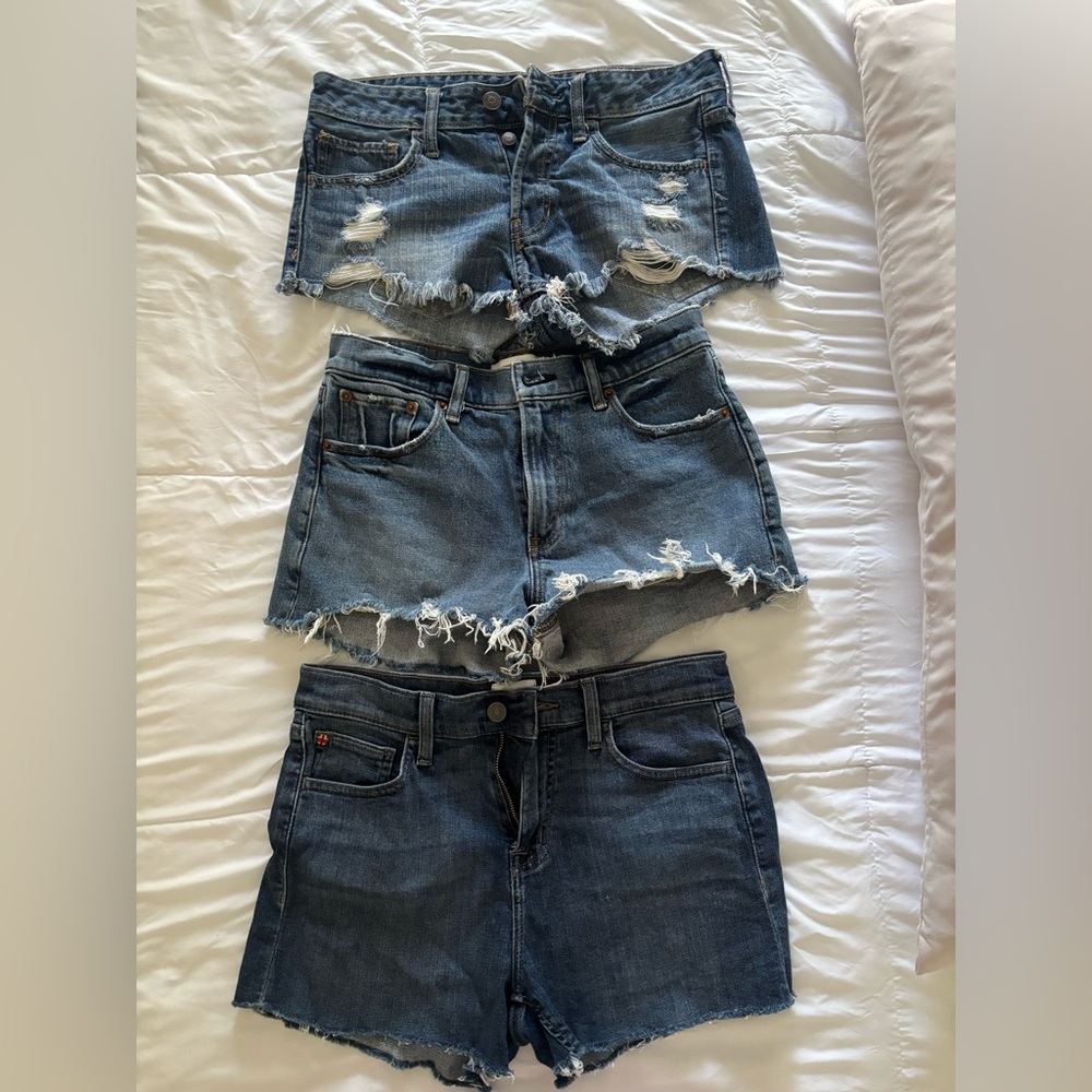 Abercrombie & Fitch, Hollister, and Hudson shorts